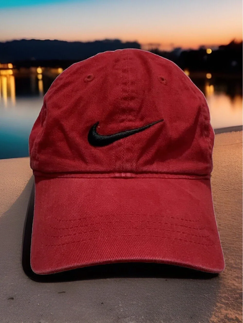 Nike Swoosh Just Do it Size Toddler Red Baseball Cap